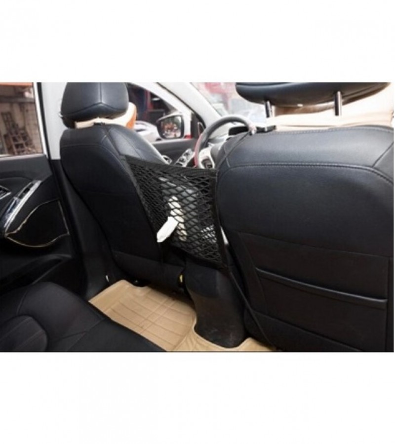 30*25cm Car Organizer Seat Back Storage Elastic Car Mesh Net Bag