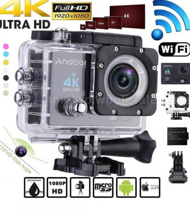 Action Sports Camera Wifi 4k