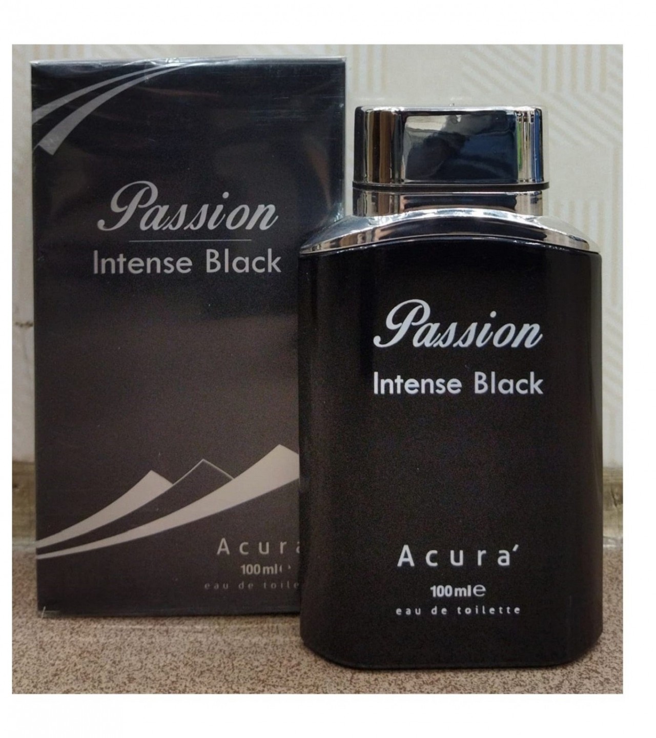 Acura Passion Perfume For Men – EDT – 100 ml – Intense Black