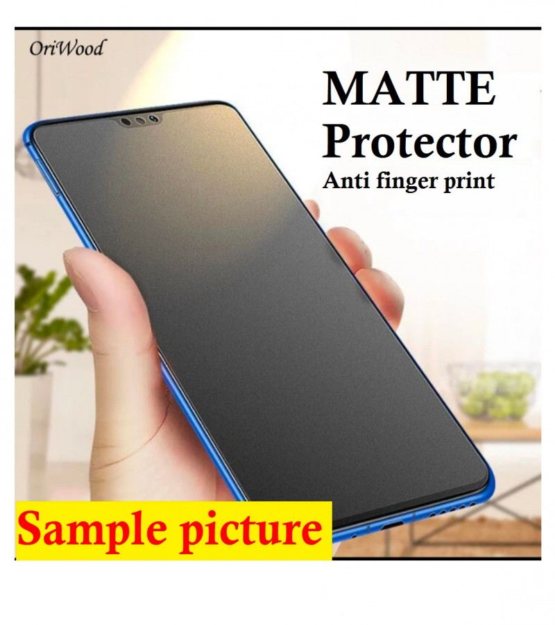 Apple IPHONE 11 Pro Ceramic Matte Protector Unbreakable Antishock Hybrid film 21D Temper Fiber Sheet