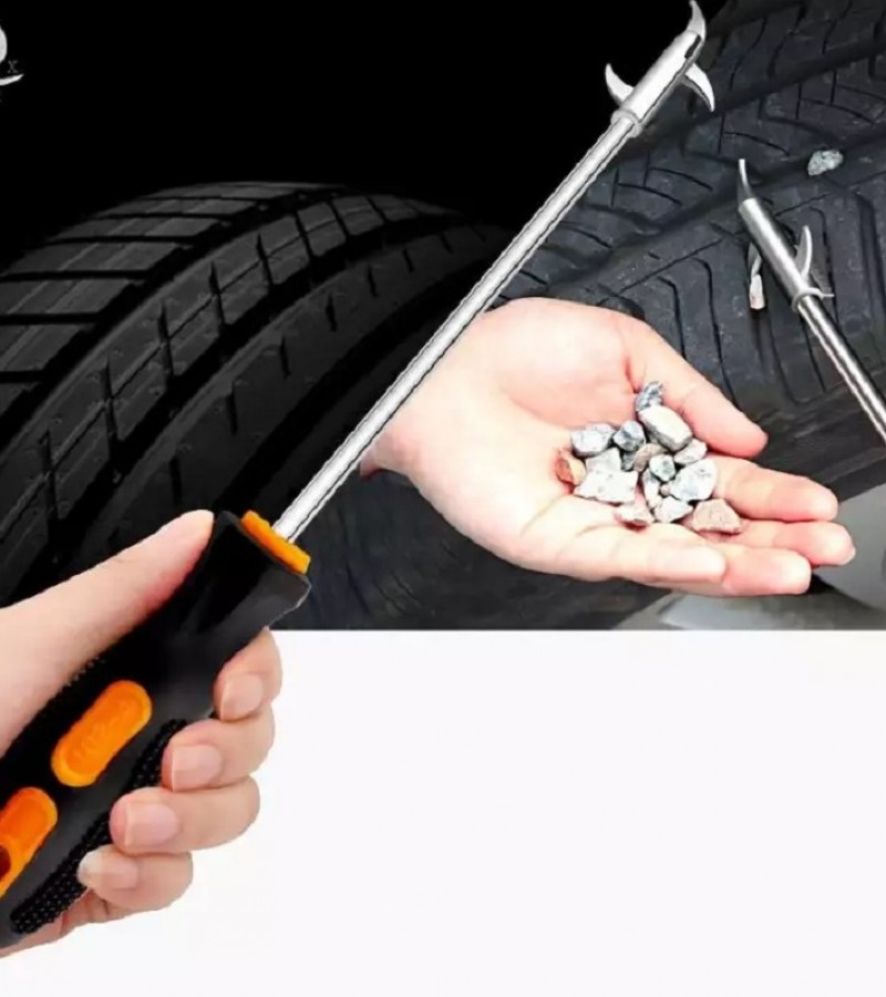 Auto motor 1PC Universal Car Tire Stone Cleaner Groove Broken Stone Remover