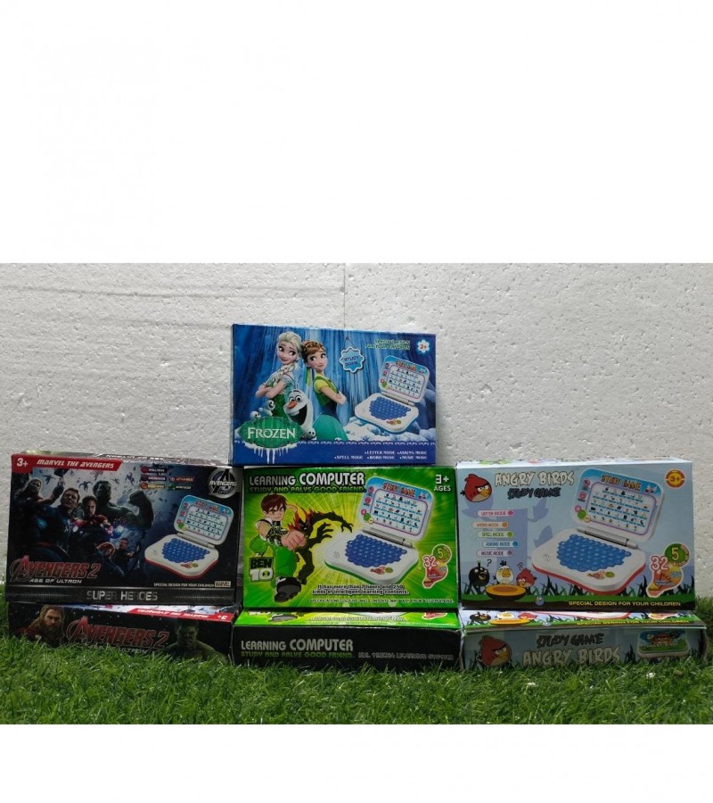 Baby Kids Toys Study Game Intellectual Learning Song Mini PC Machine