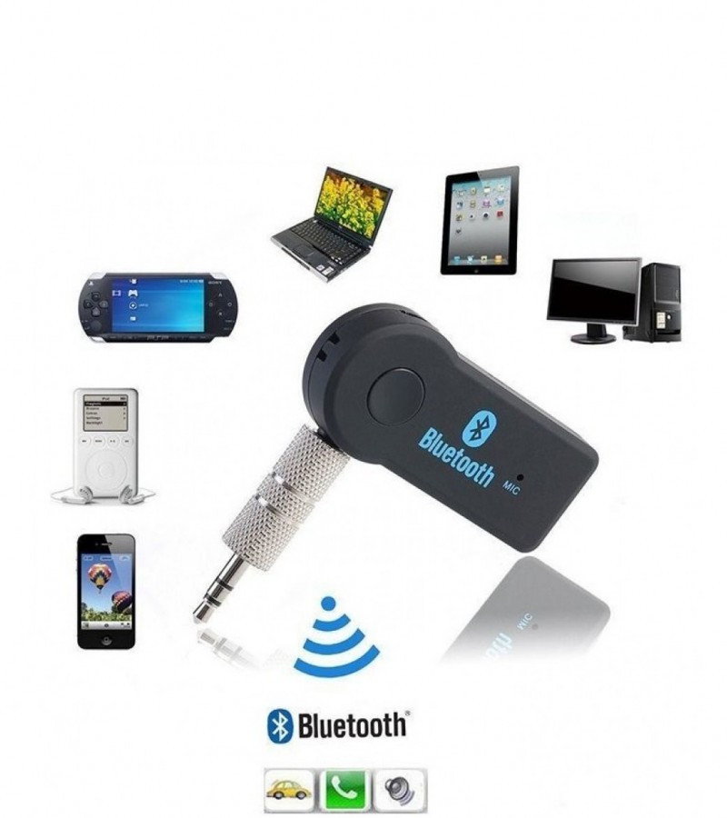 Car Bluetooth Aux Music Receiver Universal 3.5 mm Streaming Wireless