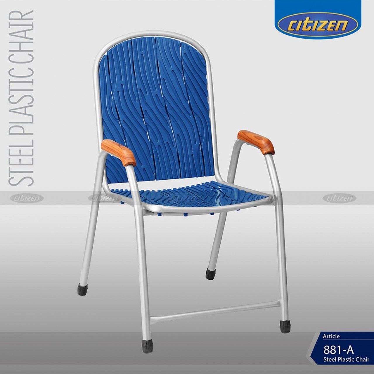 Citizen 881A Steel & Plastic Chair Indoor & Outdoor Furniture Sale