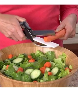 Kitchen Food Cutter Chopper Clever Kitchen Knife with Cutting Board