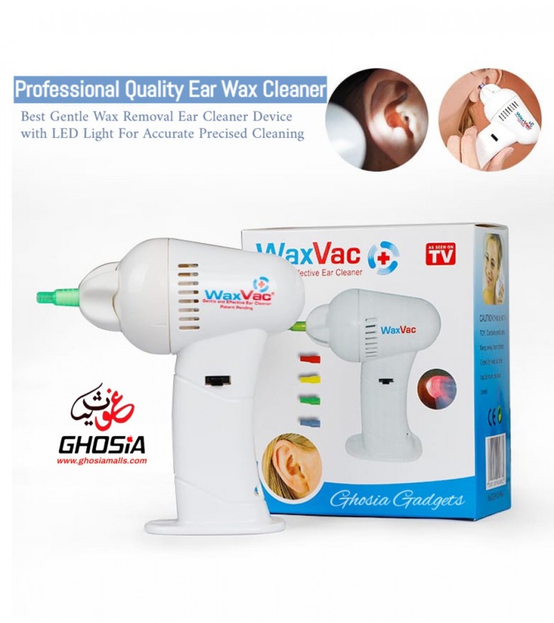 Portable Size Electric Ear Vacuum Cleaner Ear Wax Vac Removal Safety Body Health Care