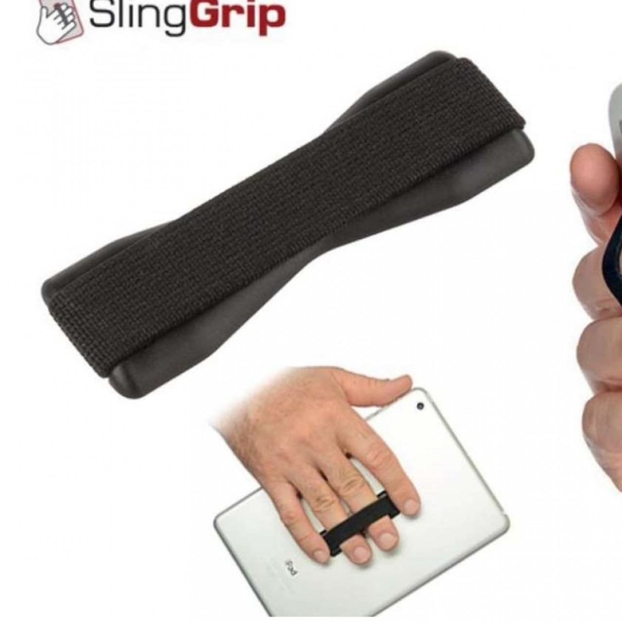 Mobile Phone Magnetic Back Finger Grip - Anti Slip