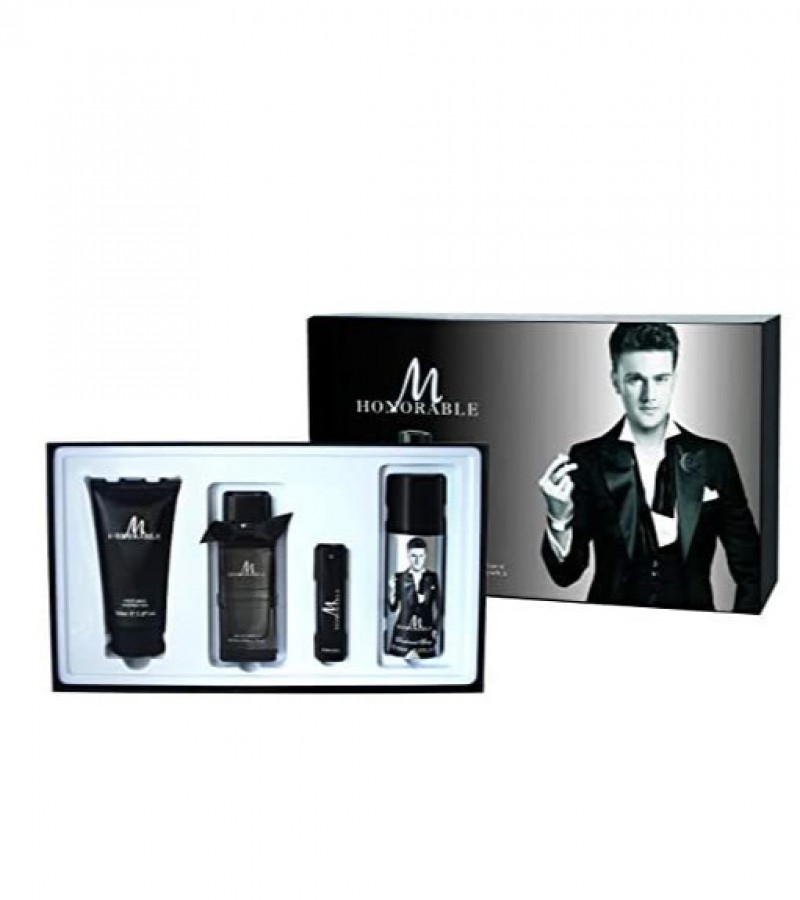 Sellion Honorable Perfume Gift Set For Men - 4 in 1