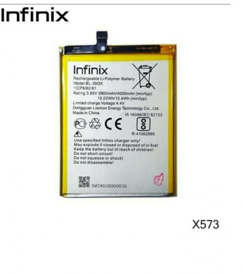 infinix hot 6 pro battery model number