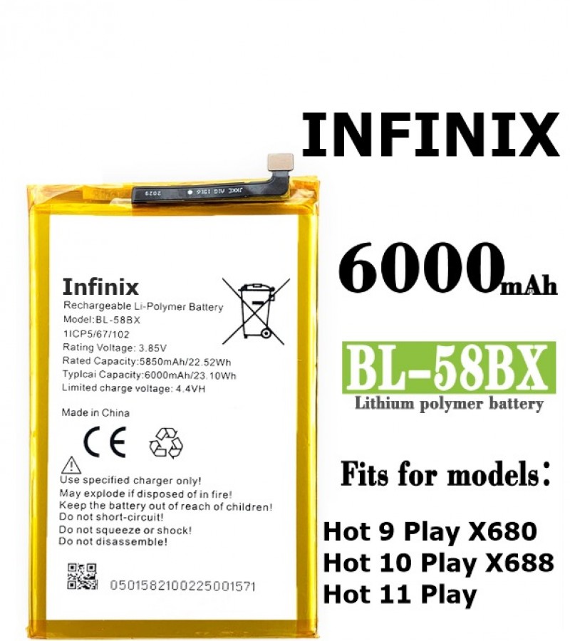 infinix hot 10 battery price