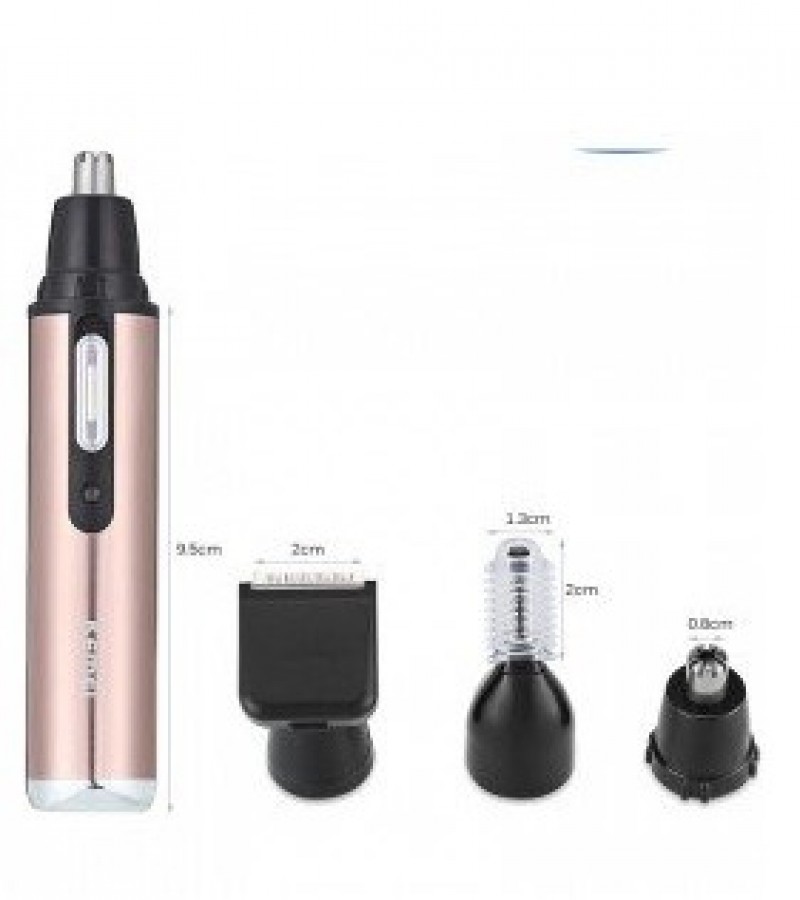 Kemei KM-6661 3 In 1 Hygienic Clipper For Nose & Trimmer For Hair & Beard
