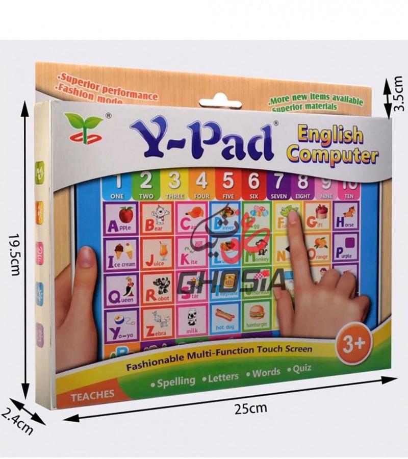 Kids Learning Y-Pad Baby Educational Smart Play Tablet