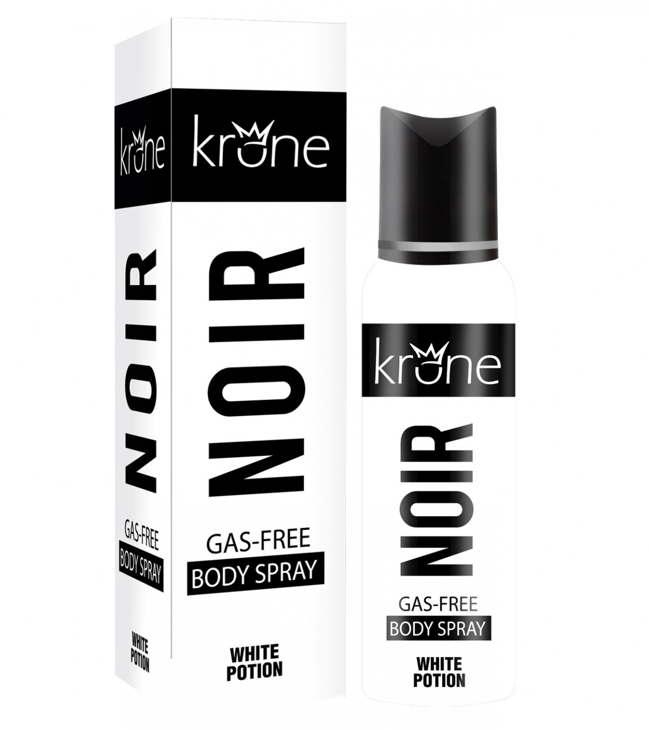 Krone Noir White Potion Perfume Body Spray - 120 ml