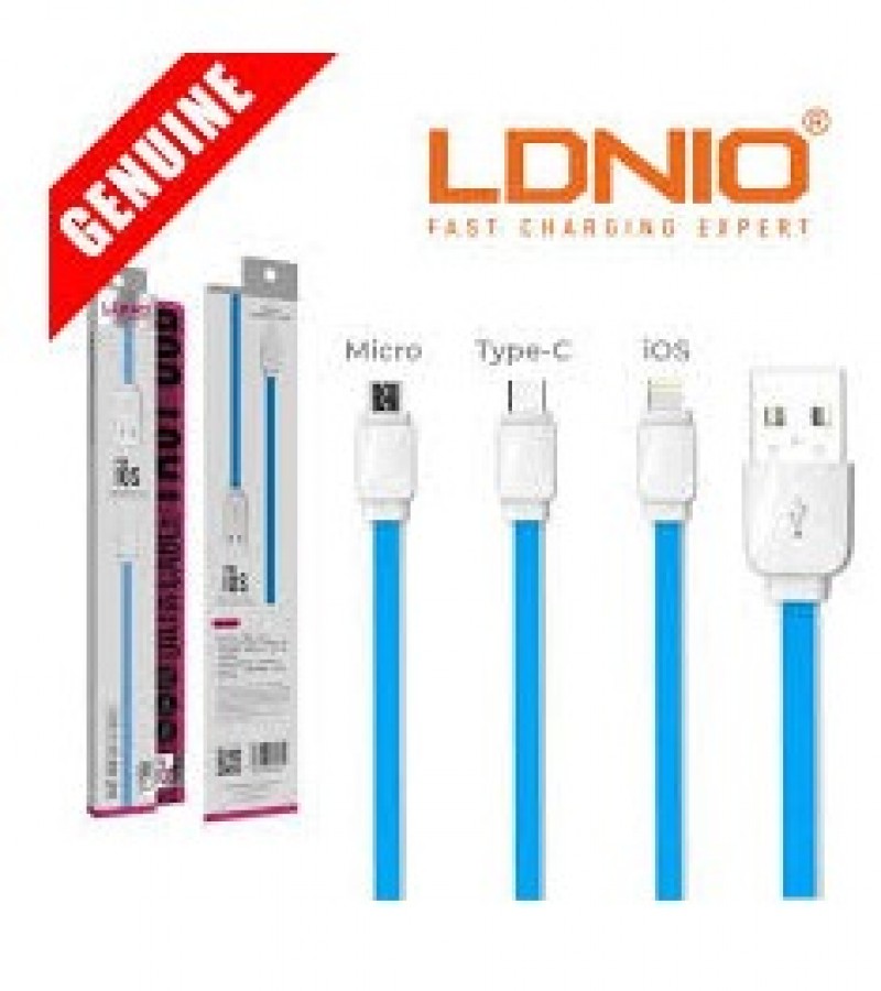 LDNIO Micro Usb Original 1m Long Data Cable For All Phones with Fast Charge Support