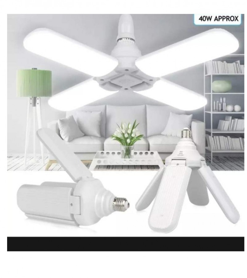 LED Fan Blade Bulb 40W(APPROX) 220V E27 SMD2835 Light Energy Saving