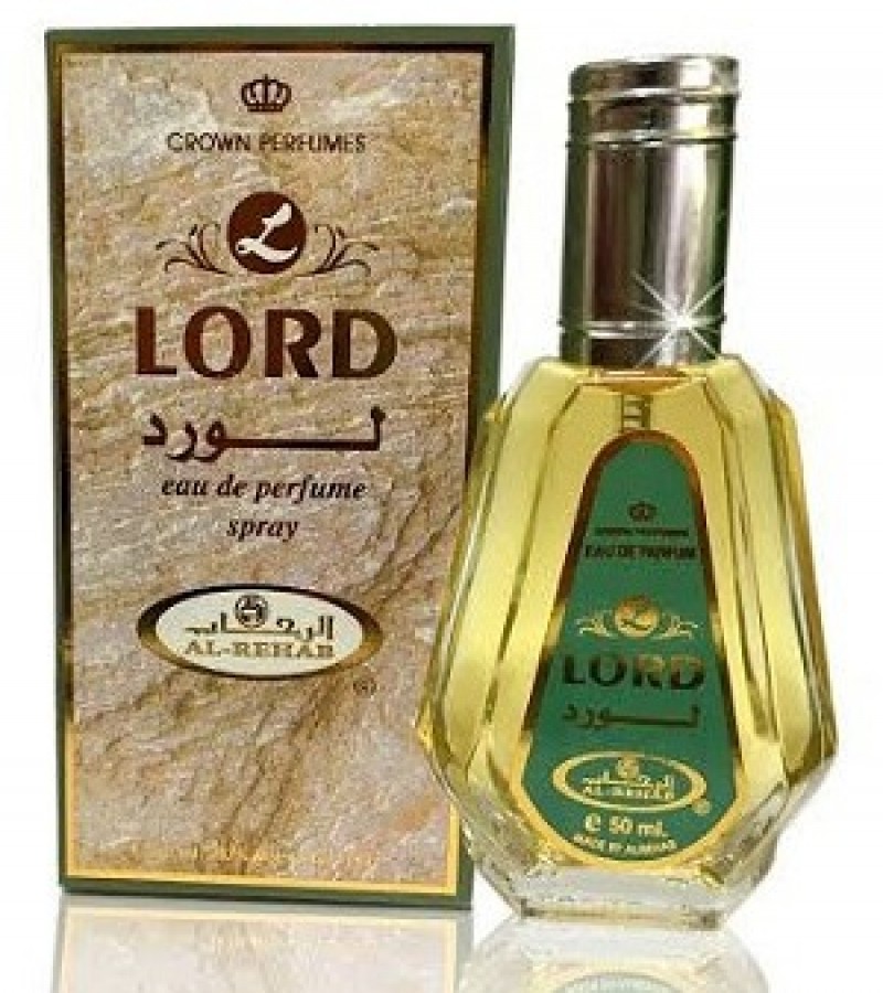experiencia curva Poner la mesa Al Rehab Lord Perfume For Unisex - EDP - 35 ml - Sale price - Buy online in  Pakistan - Farosh.pk