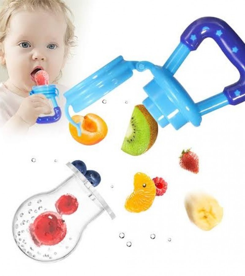 Baby Fruit Pacifier Feeder and Baby Teether, Food Feeder Baby Pacifiers