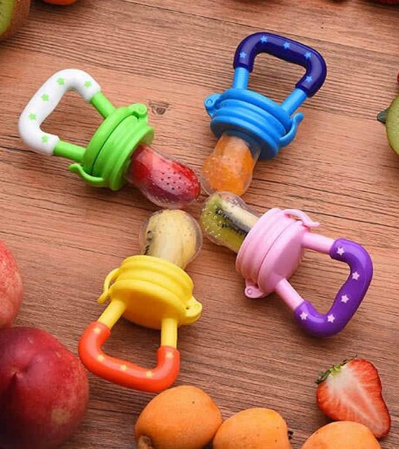 Fruit Pacifier with Fresh Fruit / Food Baby Feeding /Soother/ Fruit Teether / Chosni