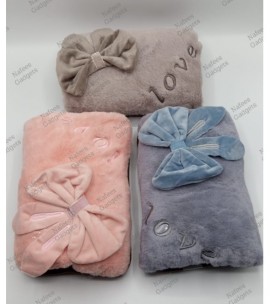 Fluffy Electric Hot Water Bottle Cushion