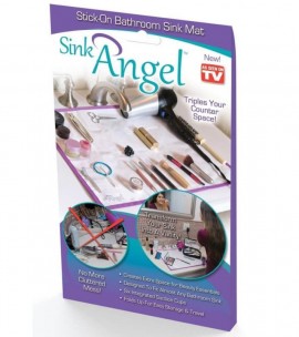 Reviews of Sink Angel Stick-On Bathroom Sink Mat & Makeup