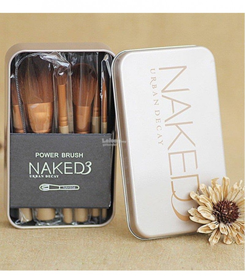 Nakeed3 Cosmetic Makeup Brushes 12 pieces