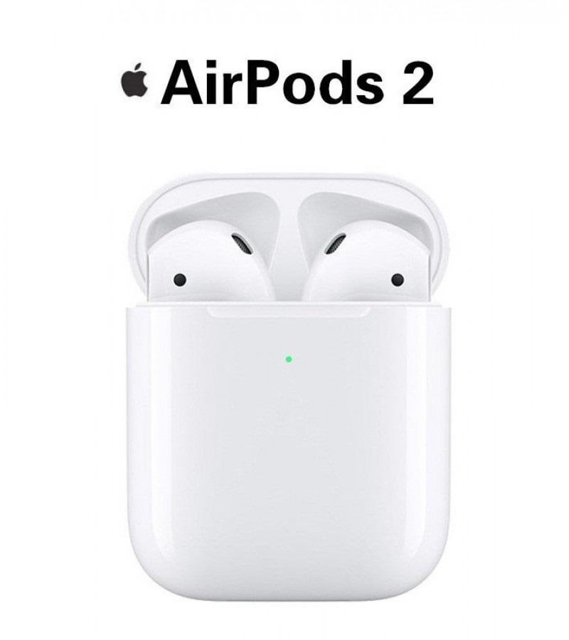 New Wireless Bluetooth TWS AirPods 2 (With Charging Case)