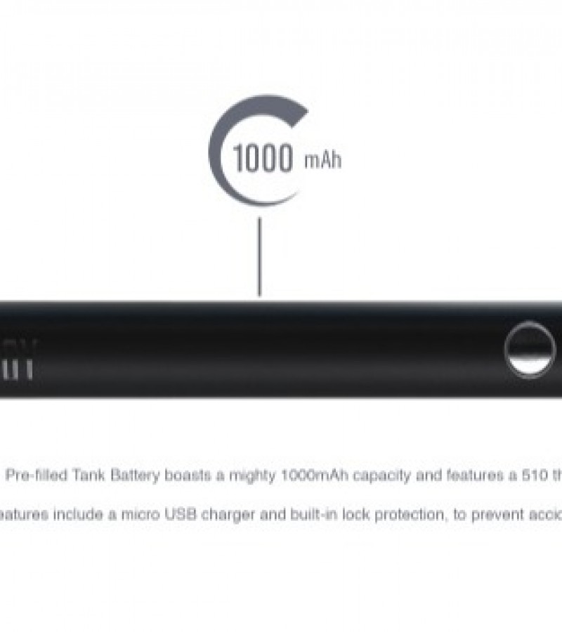 NJOY eGO Electric - Vape Review 1000 MAH Battery