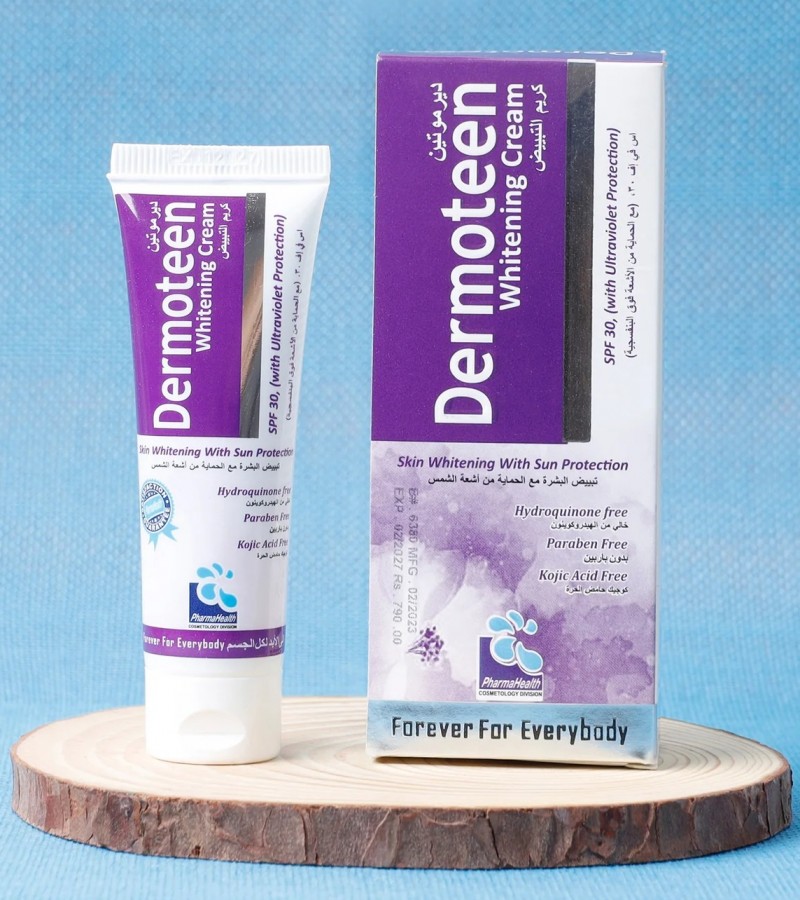Dermoteen Whitening Cream For Dark Skin And Circles.