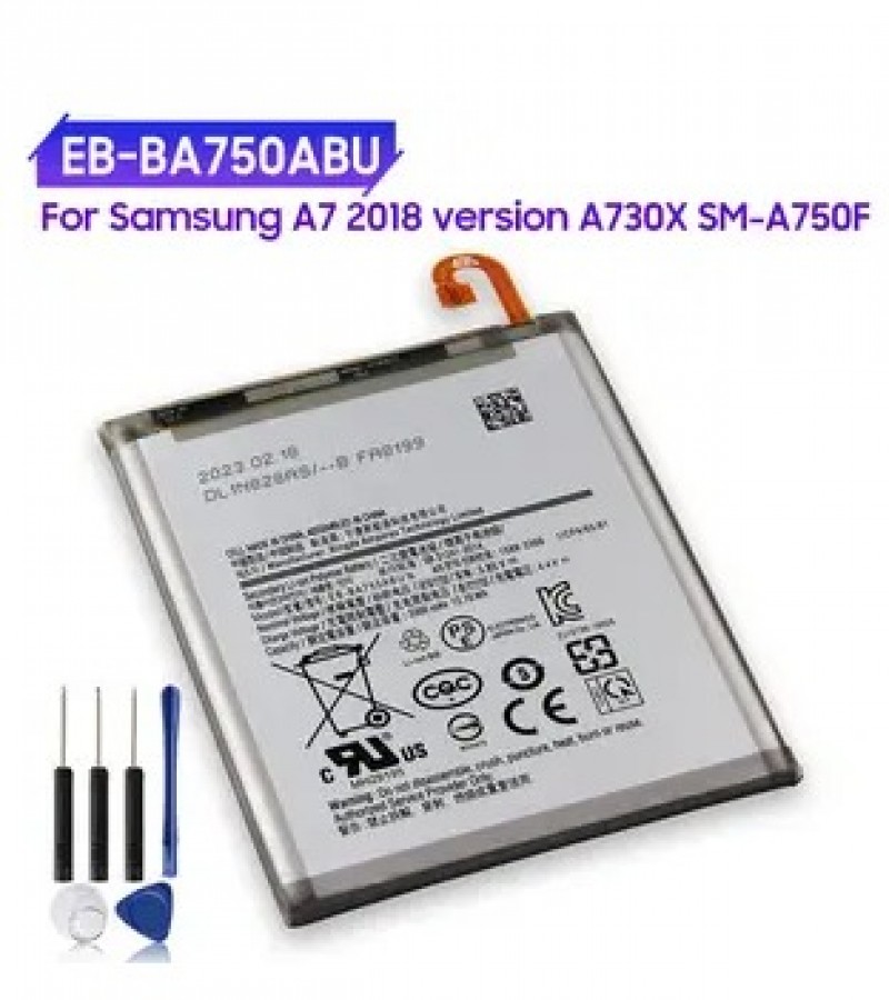 EB-BA750ABU For SAMSUNG Galaxy A7 (2018) A10 Version A730X A105F SM-A750F SM-A730x 3300mAh