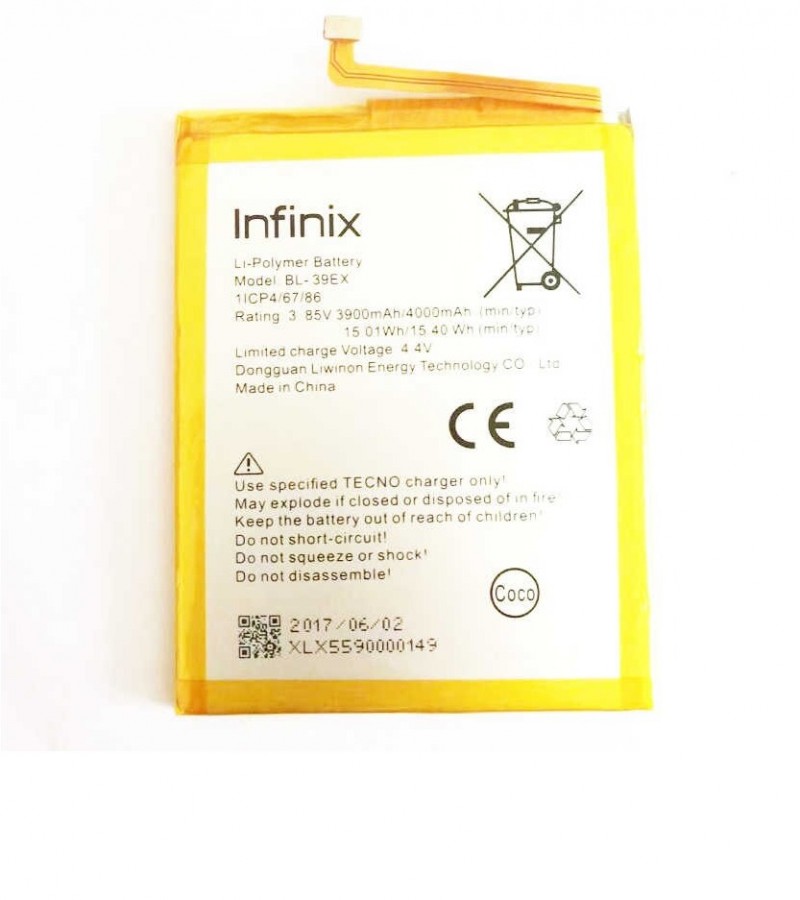 infinix hot 5 battery capacity