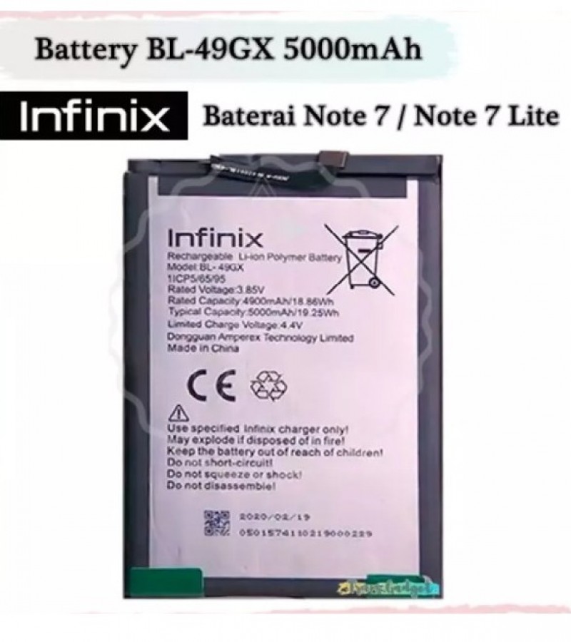 infinix note 7 battery price