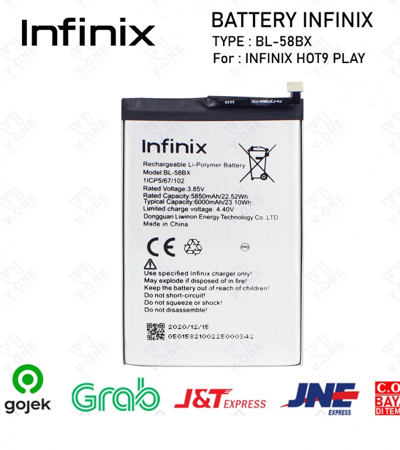 infinix hot 9 battery mah