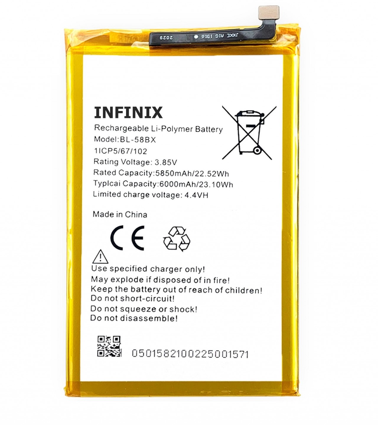 infinix hot 11 battery price