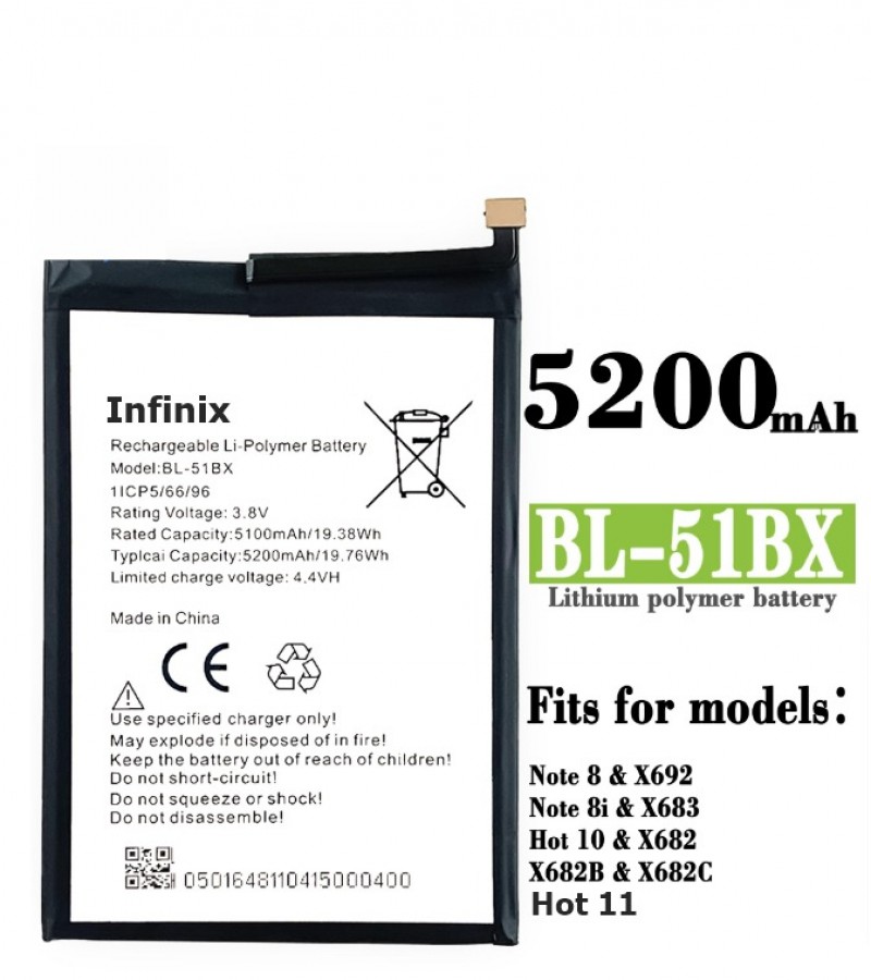 battery capacity of infinix hot 11