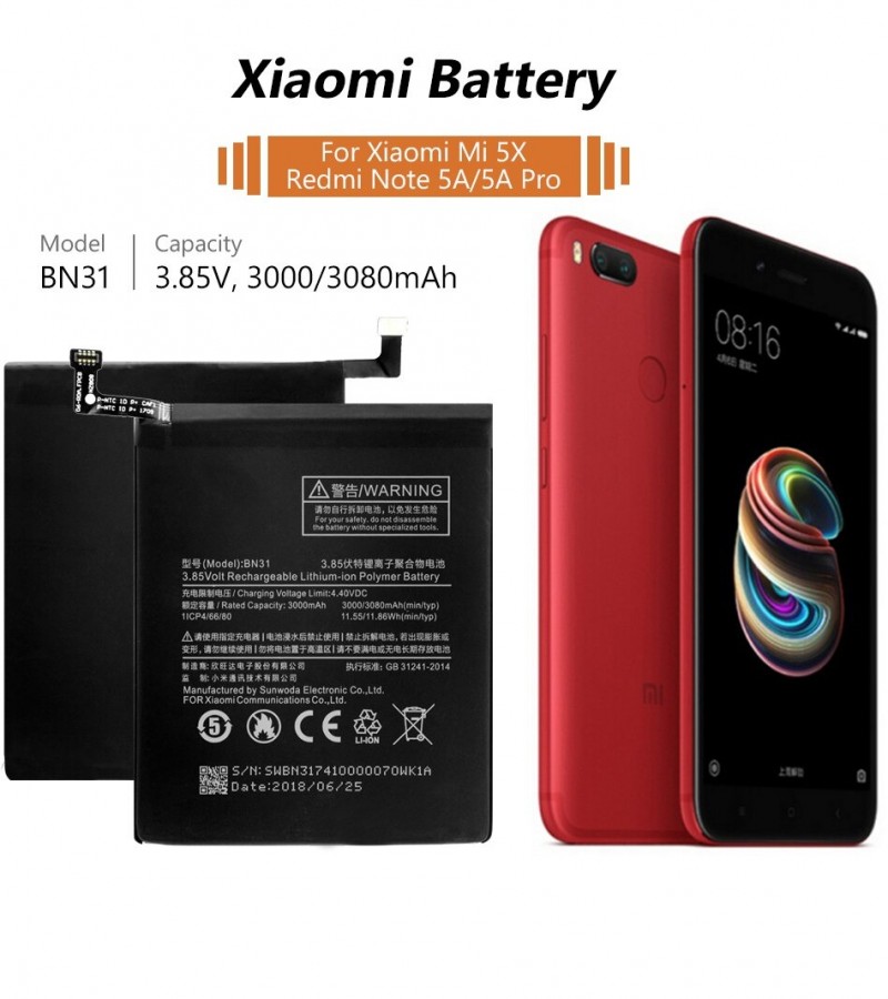 bn31 battery mobile model name