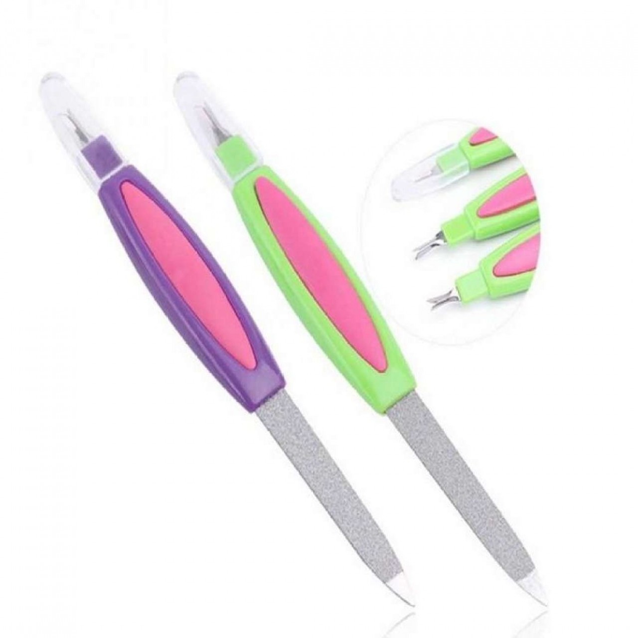 Double Head Nail Manicure Tools - Stainless Steel