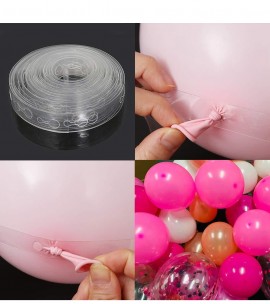 Balloon Decorating Strip Connect Chain DIY Balloon Arch Strip Tape