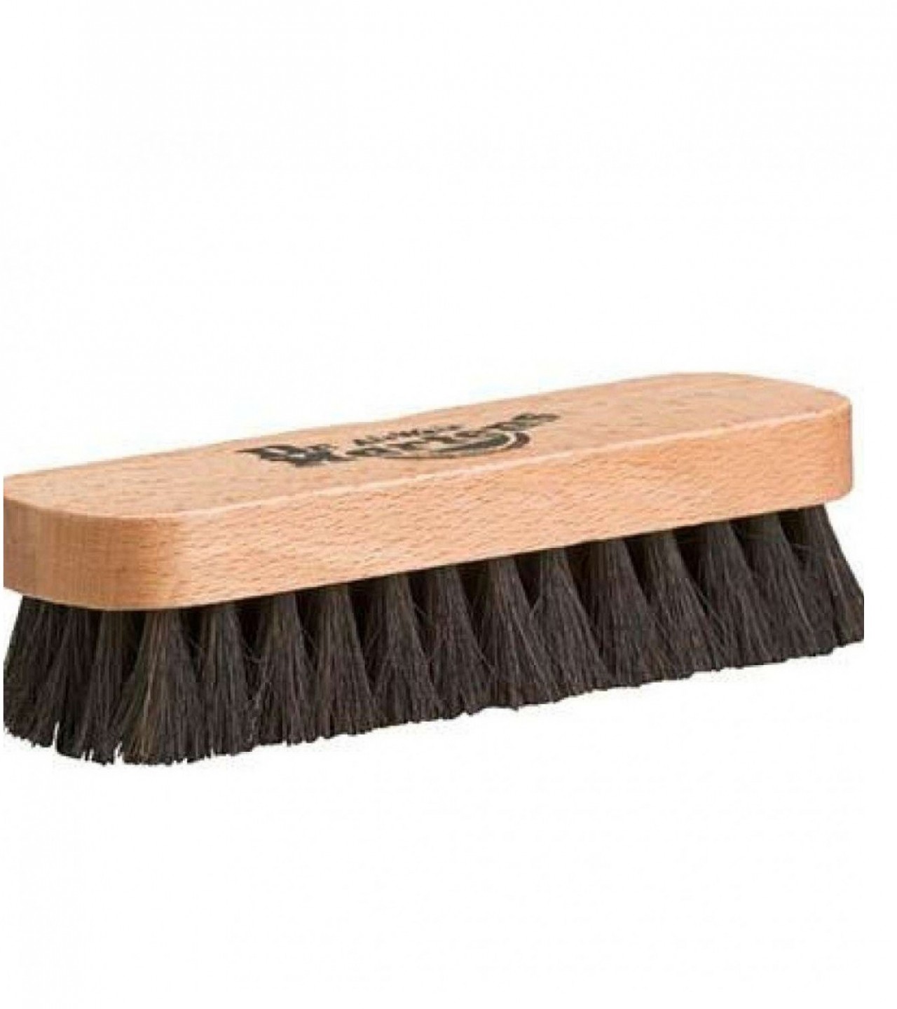 Shoe Cleaning Brush Black - Horse hair bristles
