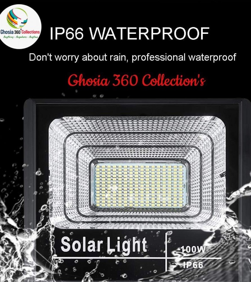 Solar Flood Light 100W Outdoor