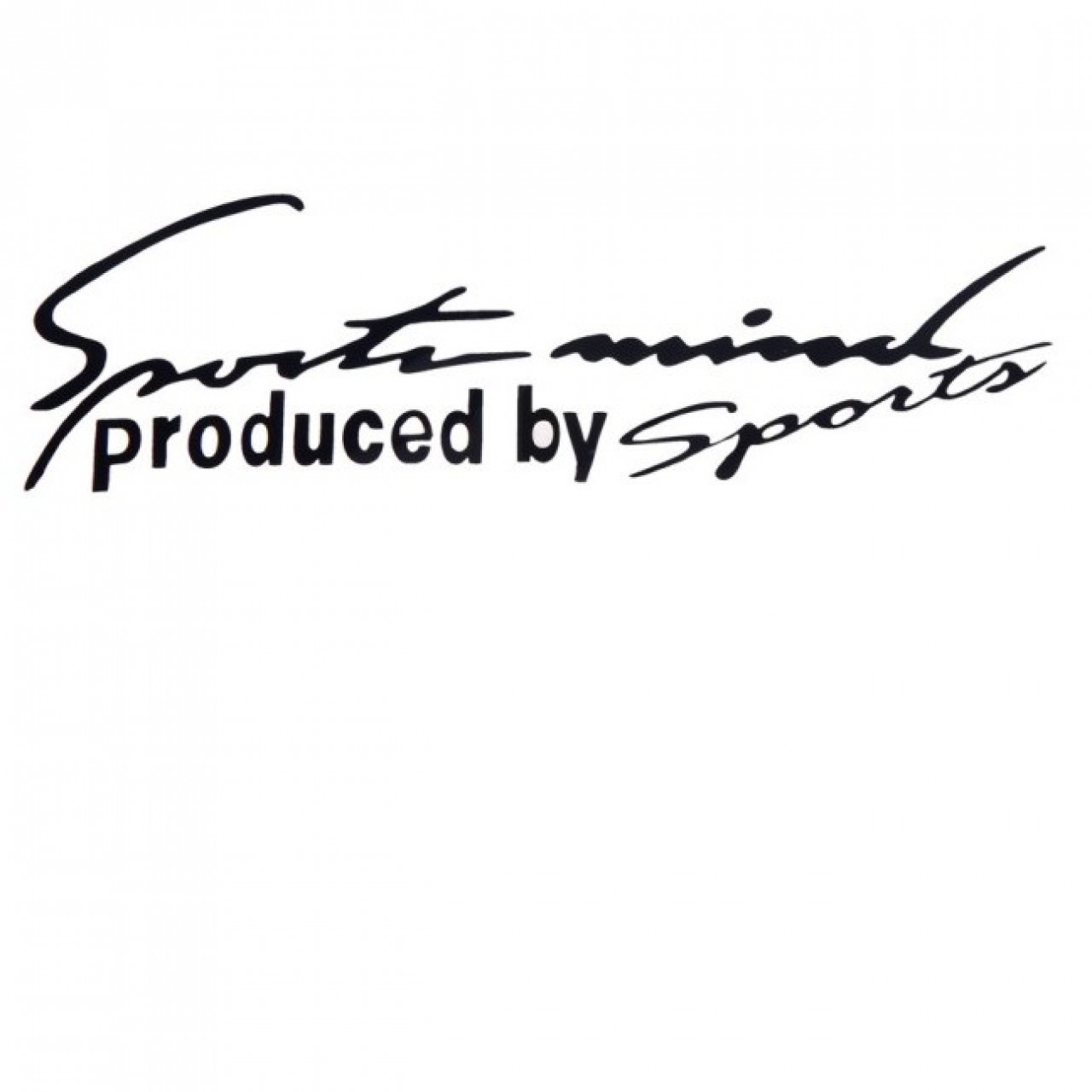 SPORTS MIND Logo Car Stickers Black Sale price Buy online in