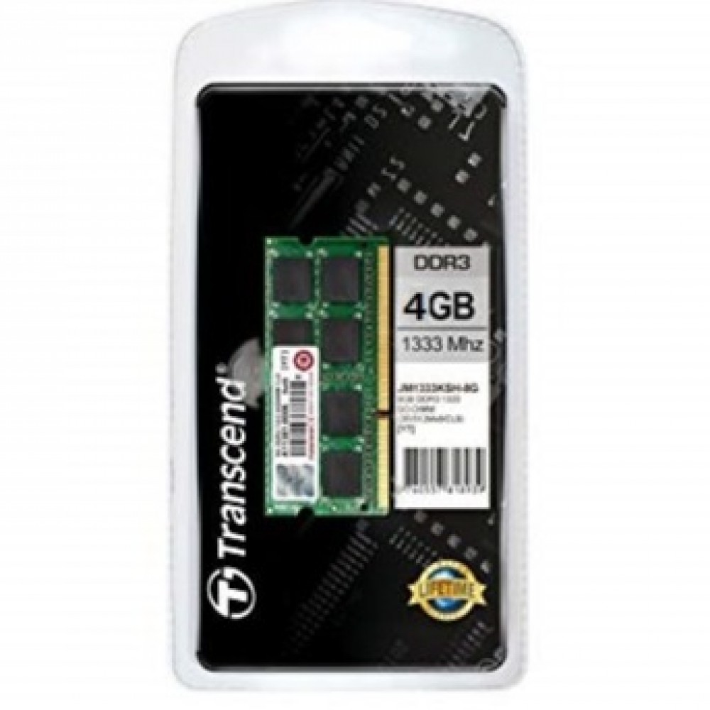 Transcend Premier DDR3 4 GB RAM - 1600Mhz Bus Speed