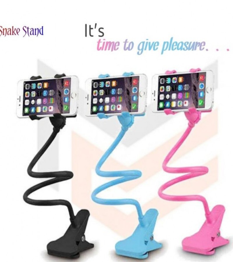 Unbreakable Flexible Snake Stand Mobile Holder-All colours - Sale price ...